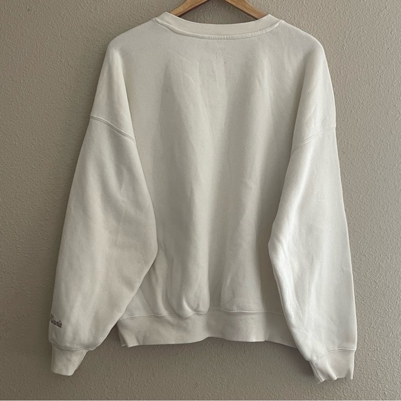 Disney White Crew Neck Sweater with Mickey‎ and Minnie - Picture 3 of 9